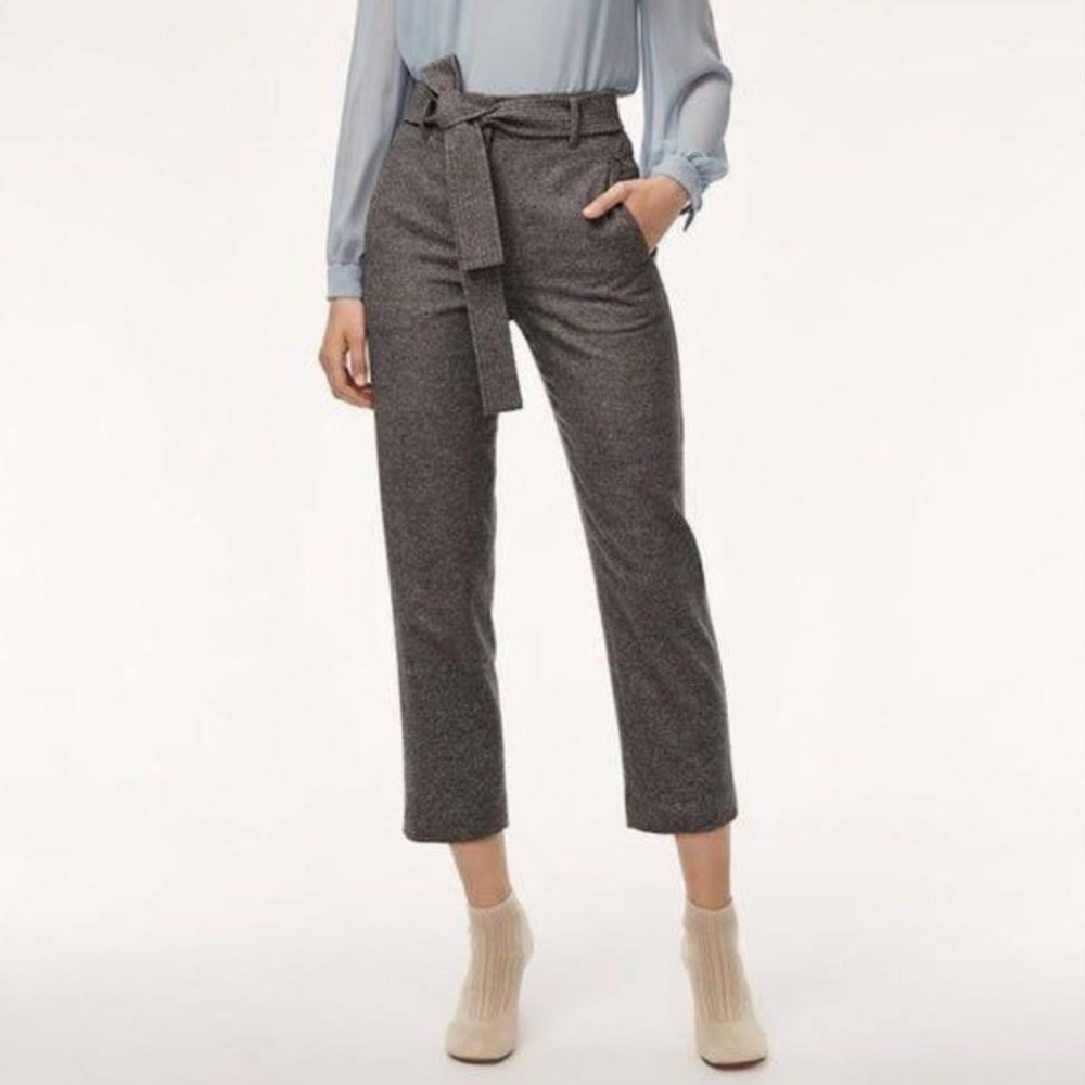 Aritzia Wilfred Tie-Front Pant